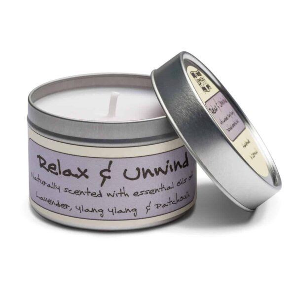 relax & unwind candle