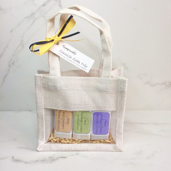 Cornish Soap Trio Gift Bag 1