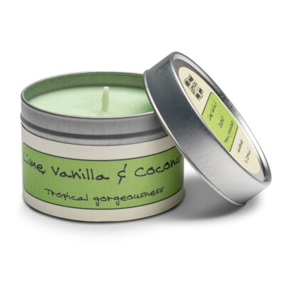lime vanilla & coconut candle